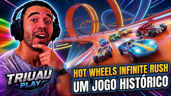 HOT WHEELS INFINITE RUSH - OS LENDARIOS CARROS NUM SÓ JOGO.