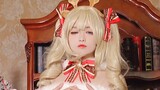 Hãy cùng đón Giáng sinh với Barbara! Trang phục Giáng sinh trong Genshin Impact Barbara cos[bánh sữa