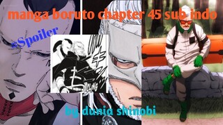 Manga Boruto chapter 45 sub indo (spoiler)