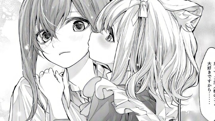 So cute! Picked up a cat-girl maid on the street? She wants to marry her big sister!