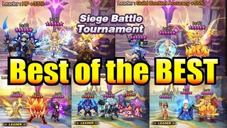 How to BEAT the BEST META Defenses of the Siege Battle Tourney! XD - Summoners War