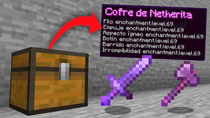 PASO Minecraft pero los COFRES son OP...