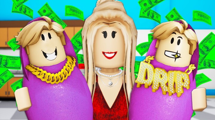 Twins Born To Be Rich: A Roblox Movie