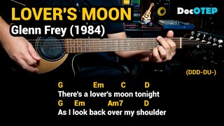 Lover's Moon - Glenn Frey (1984) - Easy Guitar Chords Tutorial with Lyrics part 3 SHORTS REELS