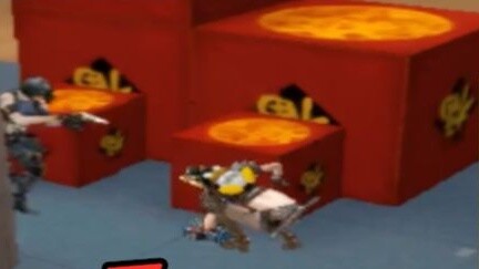 [Confusing behavior] The lurker imitates the guard unpacking! He acted so much like the guard that t