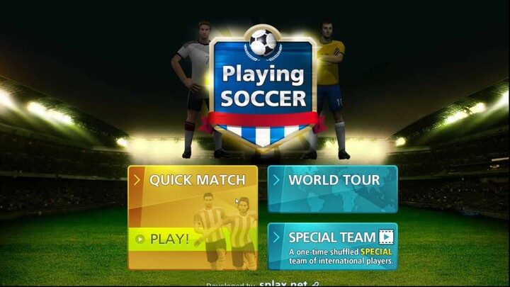 Playing Soccer Gameplay