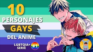 10 Personajes GAYS del anime | LGBTQIA+ SERIE