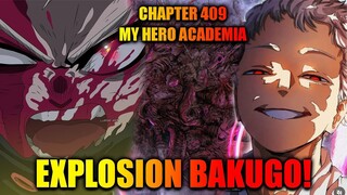 Review Chapter 409 My Hero Academia - Bakugo Menghajar All For One Dengan Quirk Explosion Miliknya!
