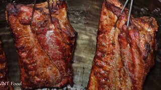 Heo Quay Người Hoa hơn 40 năm _ Cách Quay Da Giòn như Bánh Tráng