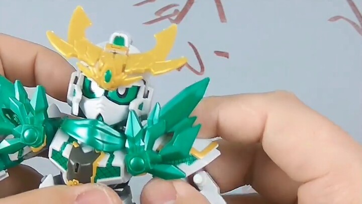 #211 Hati nurani Bandai? Satu kotak dapat memainkan tiga jenis Gundam SD dan langsung berubah menjad