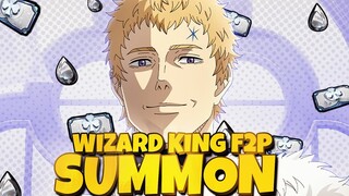 JULIUS IS HERE IM USING ALL MY F2P CRYSTALS FOR THE KING & SKILL PAGE - Black Clover Mobile