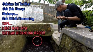 Selokan Ini Tak Pernah Di Lirik Pemancing, Sekali Di Pancing Lihat Hasilnya Broo!!