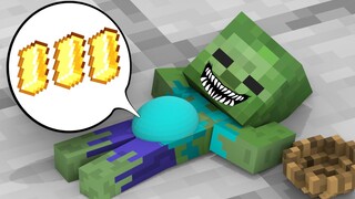 Monster School : BABY ZOMBIE BECOMES EVIL, WHY? - Sad Story - Minecraft Animation