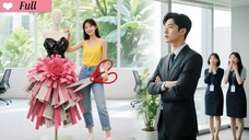 Poor Girl Makes Dress From Trash Bags, Unexpectedly CEO Secretly Sees Her & Instantly Falls In Love