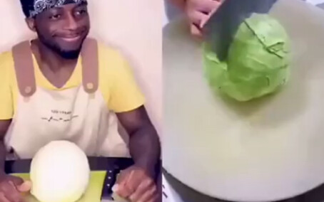 แค่วินาทีเดียวฝรั่งก็เลิกเลียนแบบชาวจีนหั่นผักตั้งแต่เริ่มจนถอดใจแล้ว!