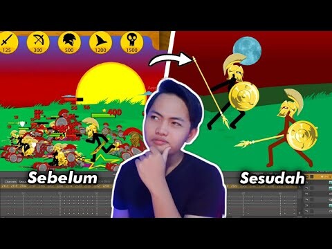 Apakah Gua Bisa Mengubah Game Stick War Menjadi Animasi 2D...???