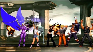 Kof Mugen Sword Master Domino Vs Super Punch Team