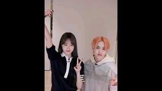 S.coups & Eunchae taking selfie😆💗1995×2006 #seventeen#Scoups#Eunchae
