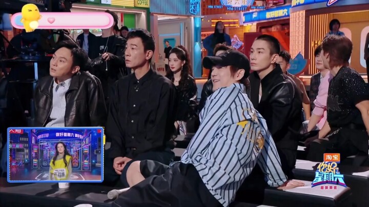 “嘉宾们又被丁哥学舞的速度惊到了！！！”