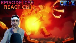 One Piece Episode 1053 Reaction! WHAT'S HAPPENING TO SANJI??