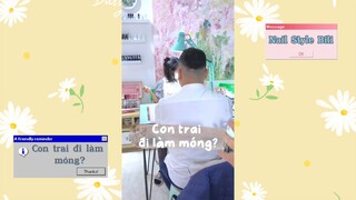 Con trai đi làm móng? Tin được không???