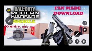 COD MODERN WARFARE 2019 MOBILE VERSION FAN MADE GAMEPLAY ANDROID DOWNLOAD UNREAL EGINE 5 2023