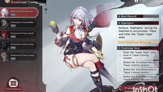 Honkai Starrail / Luminary Wardance / Dreamscape Training / Topaz