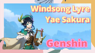 [Genshin,  Windsong Lyre][Yae Sakura]