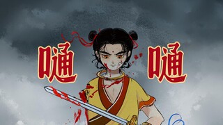 【封神演义哪吒】最惨酷的自尽：自剖其腹，剜肠剔骨，散了七魂三魄