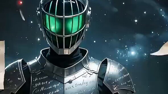 When a Chinese Poet Transforms into a Kamen Rider [Biska AI Video Competition - Fantasy China]