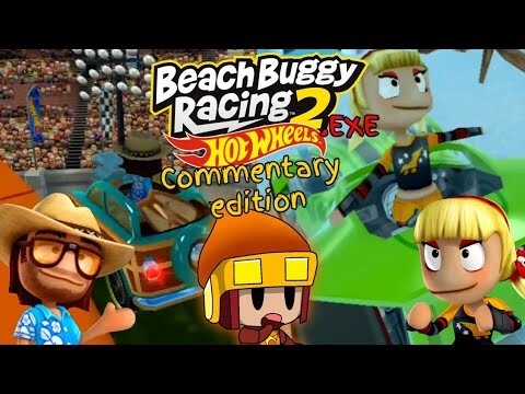 Beach Buggy racing 2 hotwheels event commentary, I'm not good at it