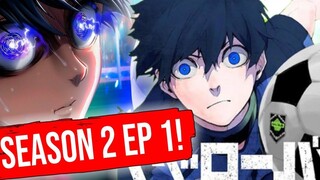 Akhirnya! Blue Lock Season 2 Episode 1 Diumumkan!