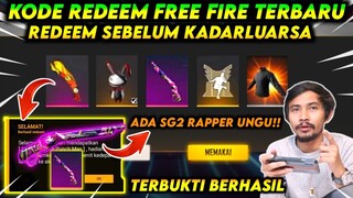 KODE REDEEM FREE FIRE TERBARU 26 JUNI 2023 HARI INI