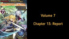 MY GIFT LVL 9999 UNLIMITED GACHA (Light Novel) - Volume 7: Chapter 13: Report