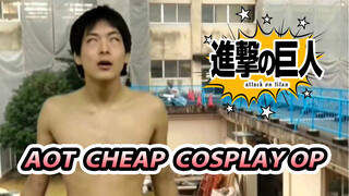 Freaking Awesome! Attack On Titan Cheap Cosplay OP