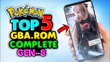 Top 5 Pokemon GBA Rom Hack Complete Version Ash & Greninja🔥
