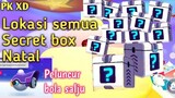 Lokasi semua Secret box dan membeli Peluncur bola salju di PK XD Update Musim Salju/Natal