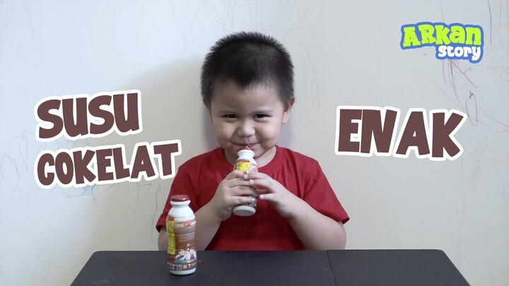 SUSU COKELAT CHILL GO MORINAGA ENAK ! ARKAN SUKA..