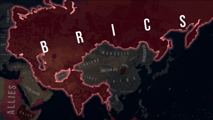 If The BRICS Were In WW2 - HOI4 Timelapse