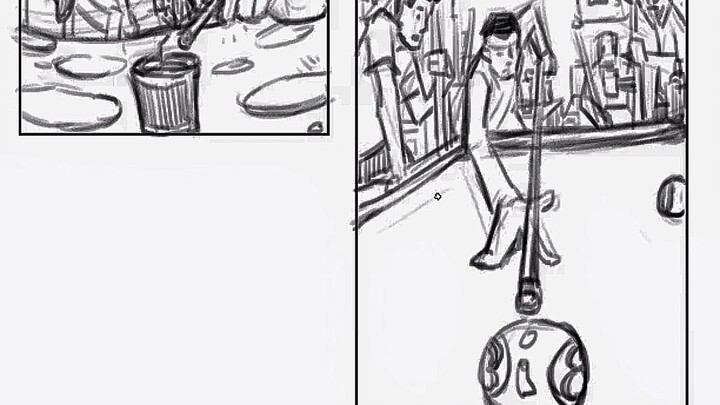 Scene Sketch Composition