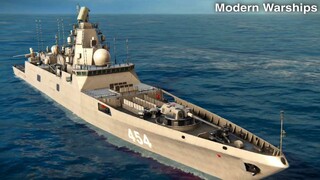 Modern Warships: RF ADMIRAL GORSHKOV in action.