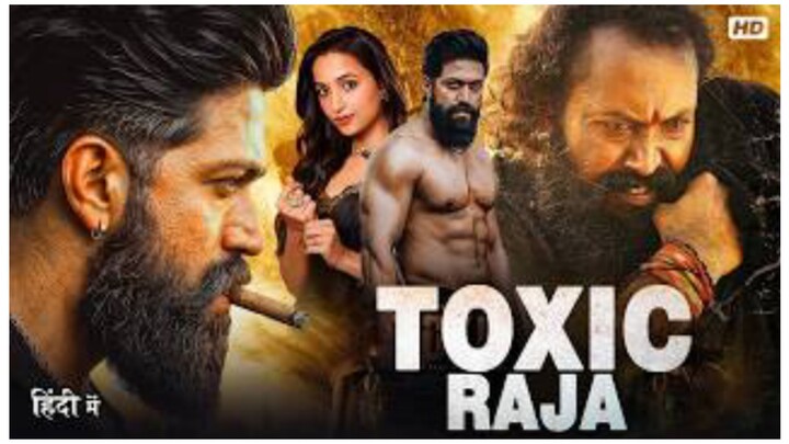 Toxic Raja  Yash & Srinidhi Shetty Blockbuster South Action Suspense Full Movie