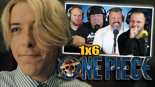 What a backstory on Sanji & Zeff. First time watching One Piece season 1 episode 6 reaction