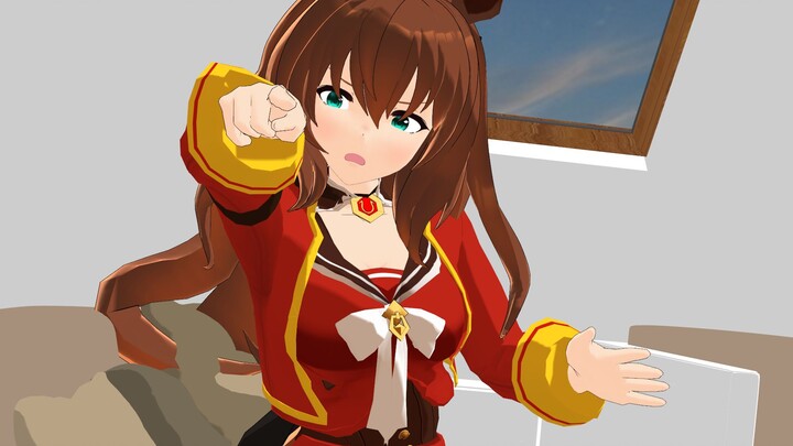 "Uma Musume: Pretty Derby MMD" Theo tôi vào nhà