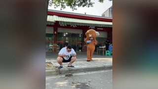 Gấu có cái bàn chải chất lượng không mọi người gaulay suhuongtiktok cuoibebung tauhai haihuoc