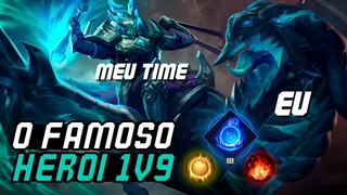 DICAS DE PREYTA O FAMOSO HEROI 1v9 + GAMEPLAY INSANA! | AoV | 傳說對決 | RoV | Liên Quân Mobile