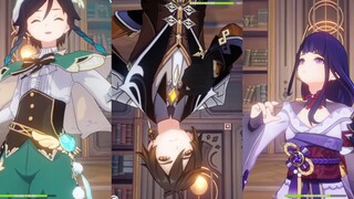 把角色待机动作倒放会怎么样？                  会倒放