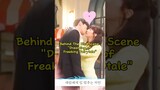 Their Kiss Scene making is too Cute🥰#kdrama #behindthescene #leejunyoung #pyoyejin