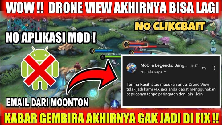 AKHIRNYA‼️DRONE VIEW MOBILE LEGENDS WORK ALL SERVER