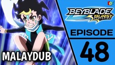 [S02.E48] Beyblade Burst : Evolution | Malay Dub